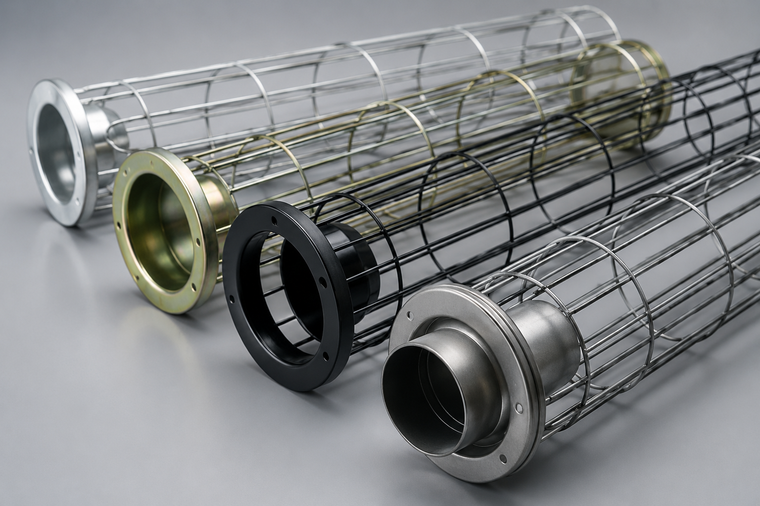 Industrial Filter Cage Manufactured for Dust Collection Systems